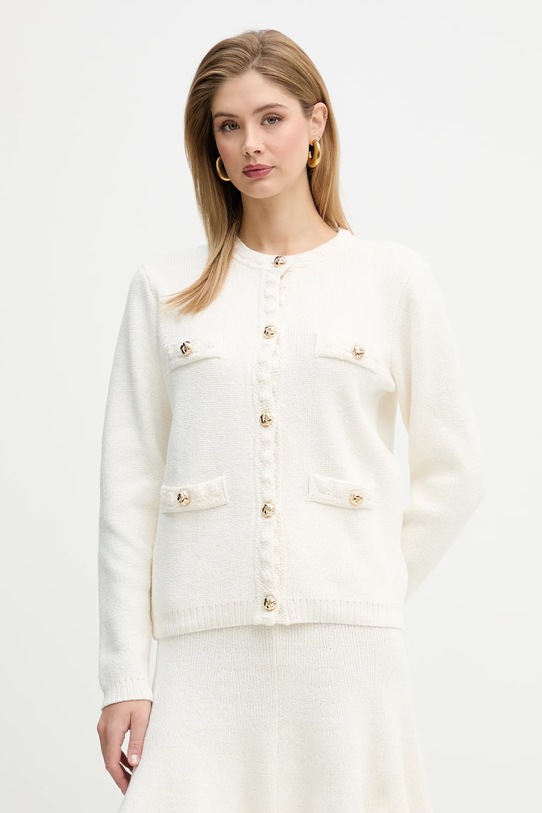 Silvian Heach polo URSAM pozostałe beżowy GPP26396PO