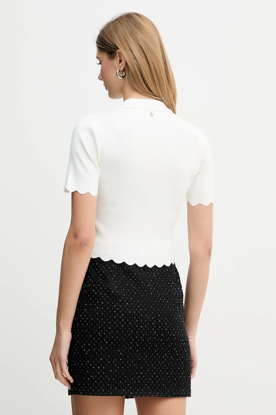 Odzież Silvian Heach polo URSAM GPP26396PO beżowy