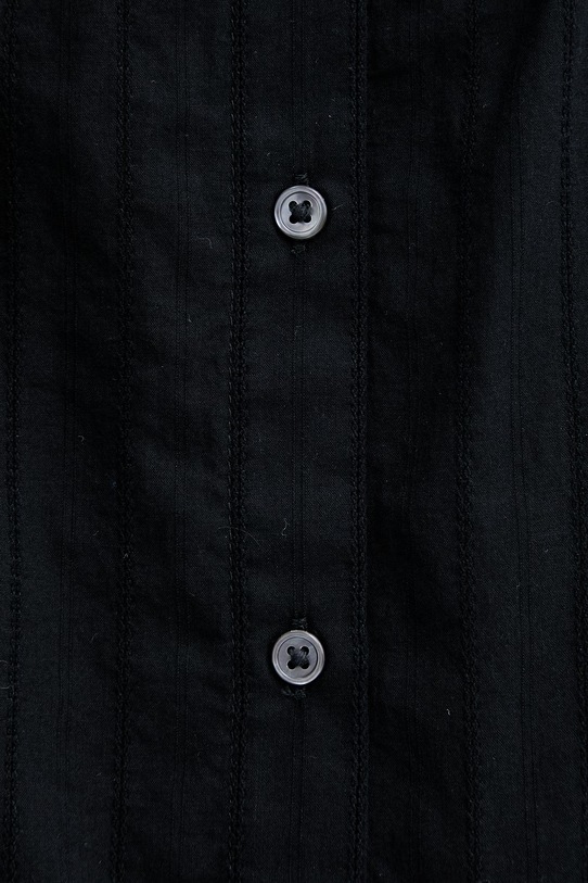 Marc O'Polo bluzka koszulowa damska bawełniana 5000014035 czarny