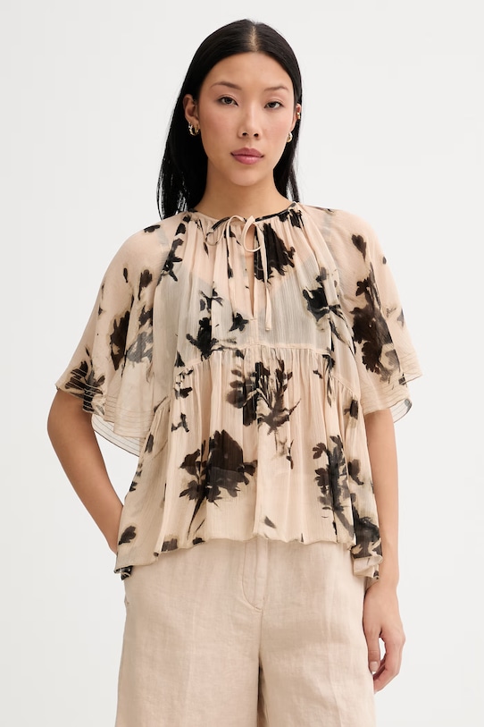 Marc O'Polo bluză pentru femei, din vâscoză bej 5000014063