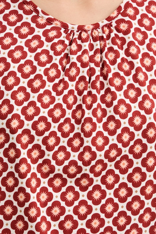 Marc O'Polo halenka na ramínka dámská bavlněná 5000014094 červená