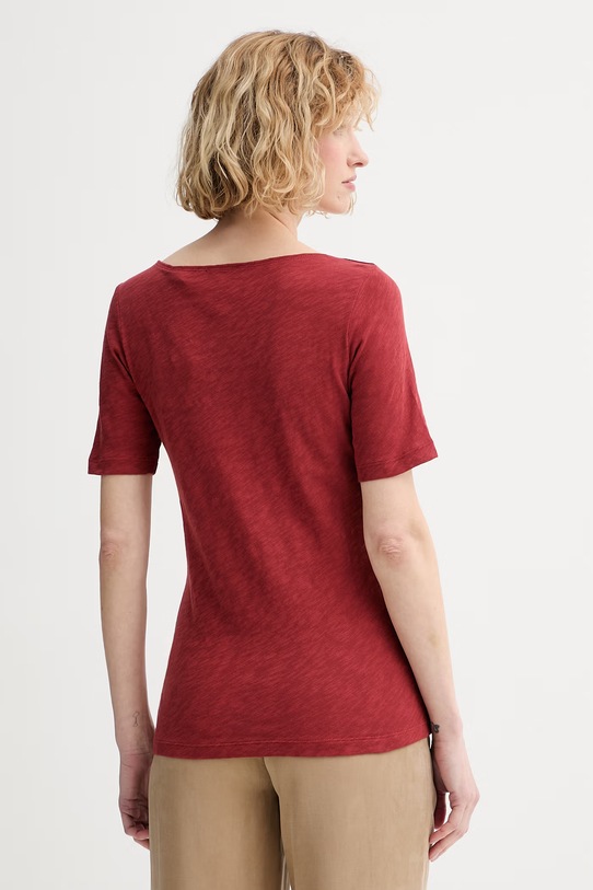 Oblečenie Marc O'Polo tričko dámske bavlnené 5000014114 oranžová