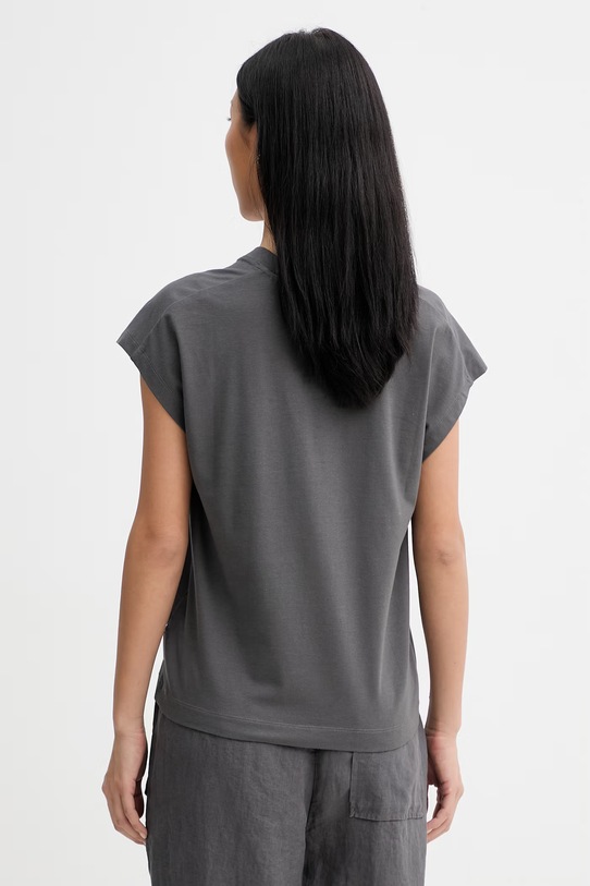 Odzież Marc O'Polo T-shirt damski z bawełną 5000014116 szary