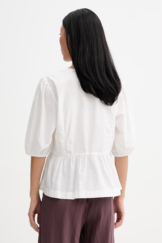 Дрехи Marc O'Polo блуза тип риза дамска памучна 5000010256 бял