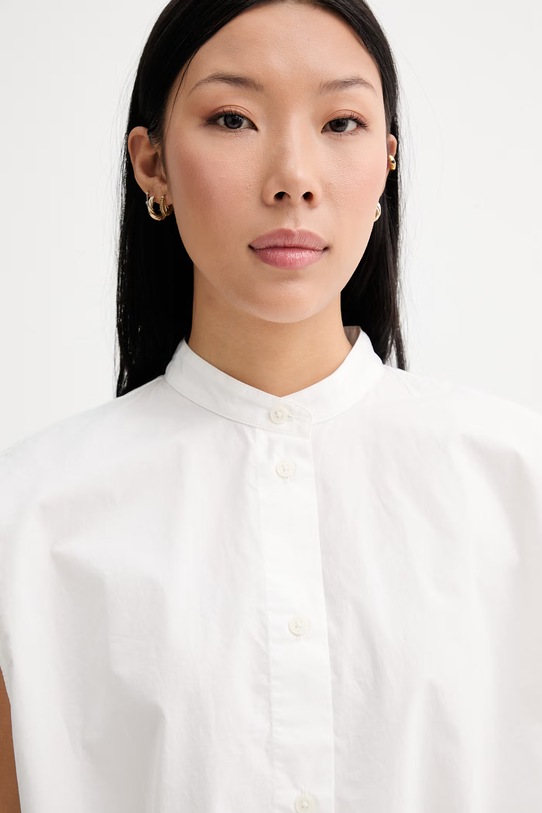 Marc O'Polo koszula damska bawełniana biały 5000010536