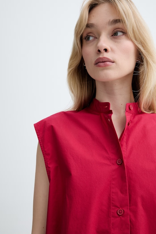 Marc O'Polo koszula damska bawełniana czerwony 5000010536