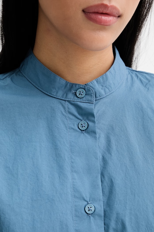 Marc O'Polo koszula damska bawełniana 5000010536 niebieski