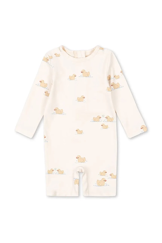 Fanga Fontana kombinezon kąpielowy niemowlęcy COMO SWIM ONESIE GRS miękka beżowy FA100075