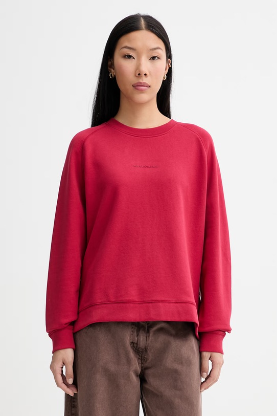 Marc O'Polo bluza damska bawełniana czerwony 5000011501