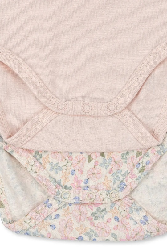 Fanga Fontana боди за бебе от памук FIO 2 PACK STRAP BODY OCS 2 броя розов FA100065