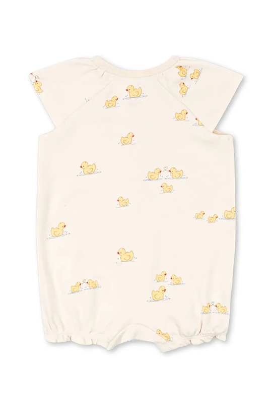 Fanga Fontana rampers per neonati in cotone BELLO SS ROMPER OCS FA100074 beige ZS26