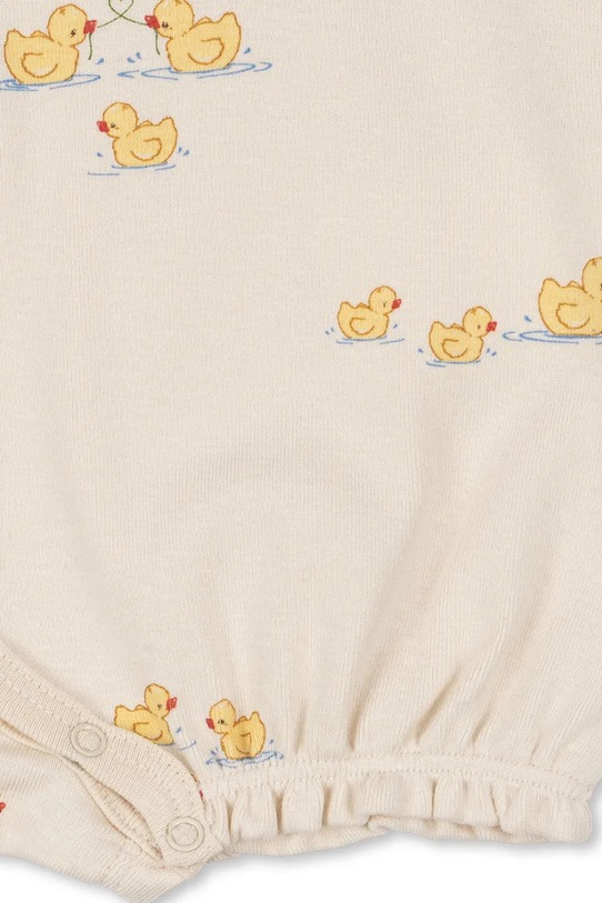 Fanga Fontana rampers per neonati in cotone BELLO SS ROMPER OCS beige FA100074