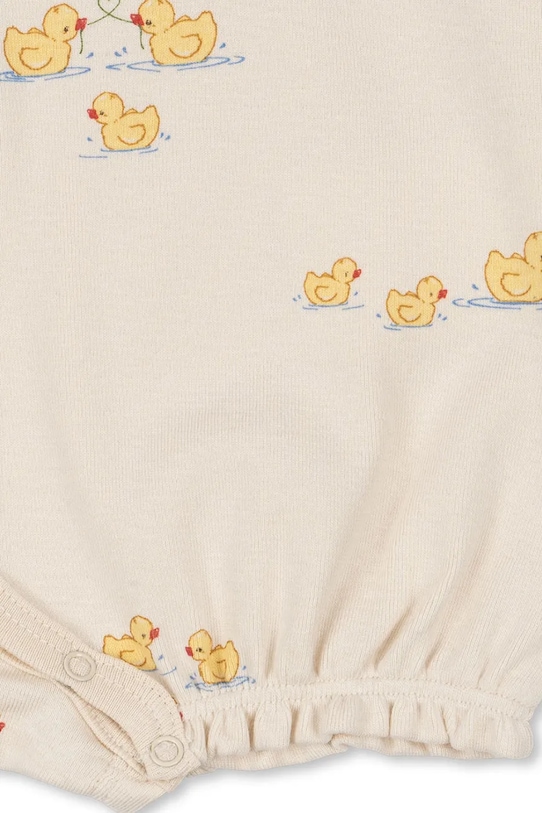 Fanga Fontana rampers per neonati in cotone BELLO SS ROMPER OCS beige FA100074