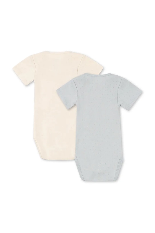 Fanga Fontana боди за деца от памук PERLA 2 PACK SS BODY OCS 2 броя FA100079 бежов ZS26