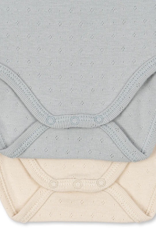 Fanga Fontana боди за бебе от памук PERLA 2 PACK LS BODY OCS 2 броя FA100084 бежов