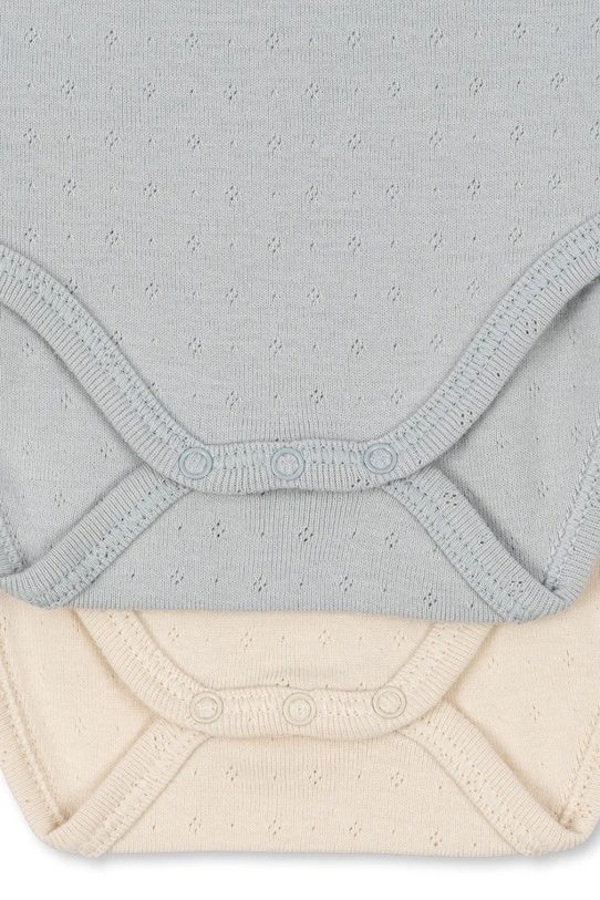 Fanga Fontana боди за бебе от памук PERLA 2 PACK LS BODY OCS 2 броя FA100084 бежов