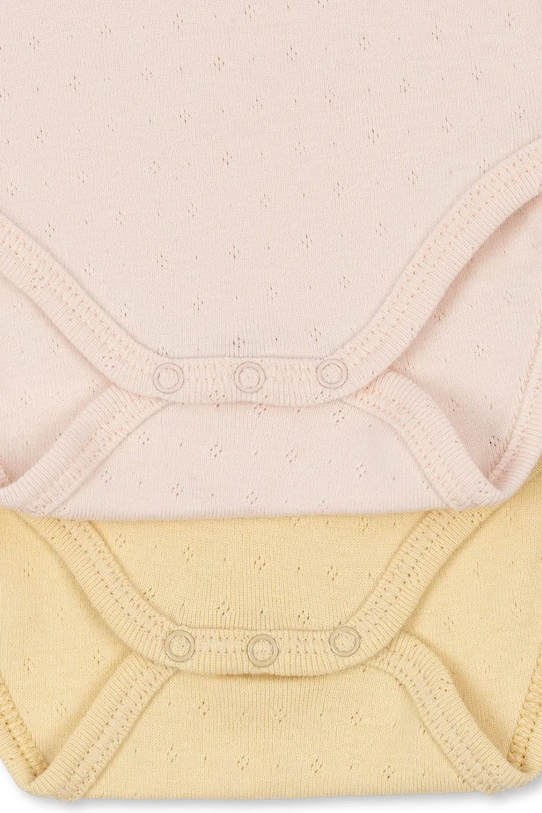 Fanga Fontana боди для младенцев из хлопка PERLA 2 PACK LS BODY OCS 2 шт. FA100084 жёлтый