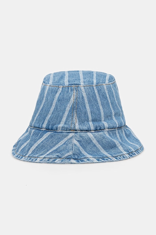 Marc O'Polo bucket hat damski bawełniany niebieski 5000010255