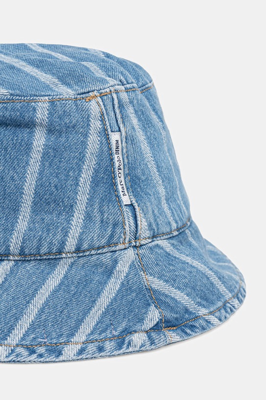 Akcesoria Marc O'Polo bucket hat damski bawełniany 5000010255 niebieski