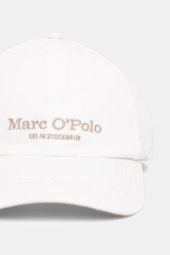 Marc O'Polo czapka bejsbolówka damska bawełniana 5000014157 biały ZS26