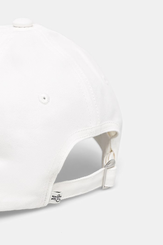 Akcesoria Marc O'Polo czapka bejsbolówka damska bawełniana 5000014157 biały