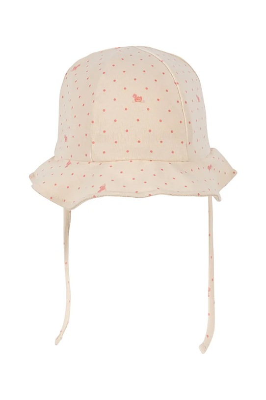 Fanga Fontana шапка за деца от памук FIO JERSEY SUN HAT OCS FA100064 бежов ZS26