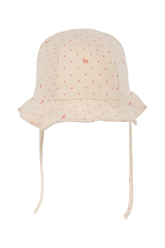 Fanga Fontana шапка за деца от памук FIO JERSEY SUN HAT OCS FA100064 бежов ZS26