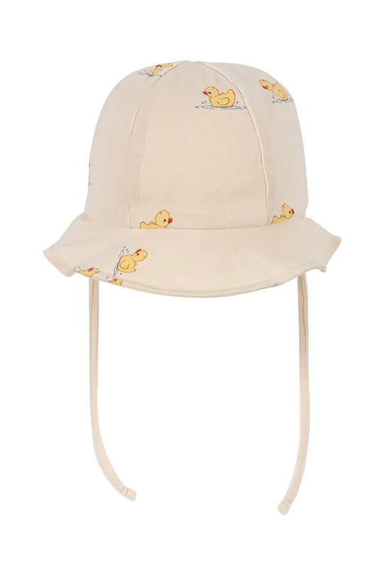 Fanga Fontana шапка за деца от памук FIO JERSEY SUN HAT OCS FA100064 бежов ZS26