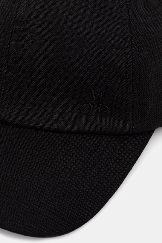 Marc O'Polo șapcă pentru bărbați, din in 5000013913 negru ZS26