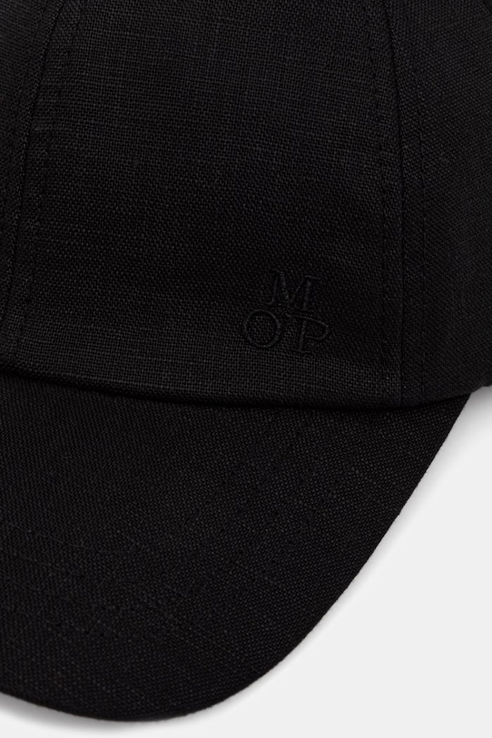 Marc O'Polo șapcă pentru bărbați, din in 5000013913 negru ZS26