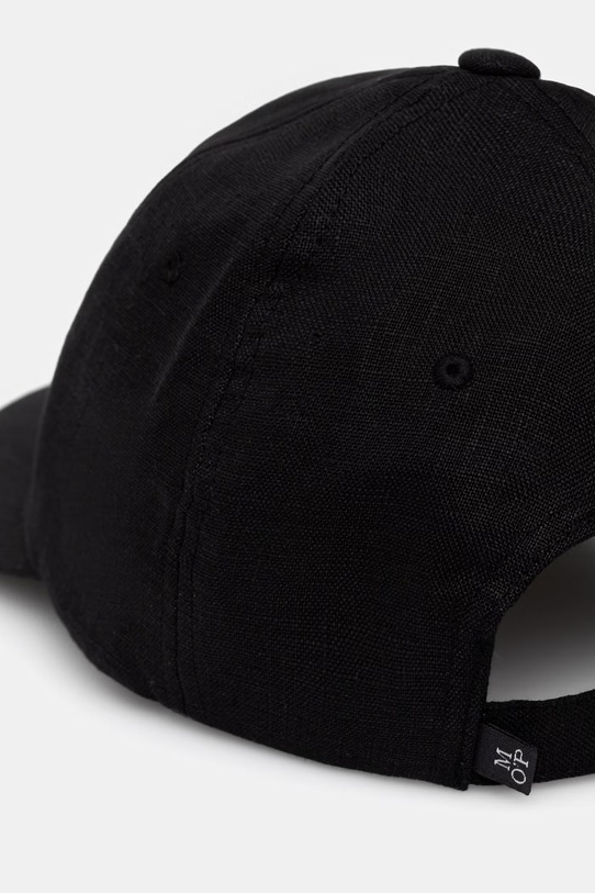 Accesorii Marc O'Polo șapcă pentru bărbați, din in 5000013913 negru