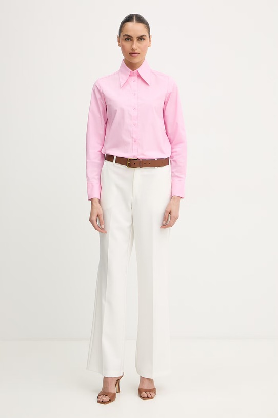 Silvian Heach koszula bawełniana DORINI GPP26166CA różowy ZS26