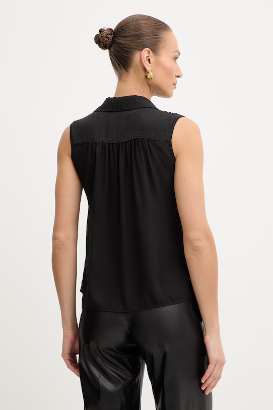 Odzież Silvian Heach koszula ONNIS GPP26106CA czarny