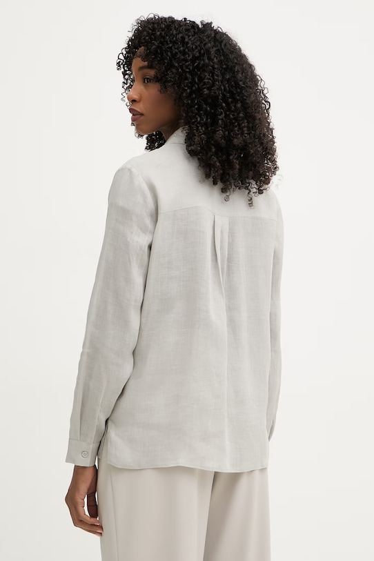 Odzież Silvian Heach koszula damska TOBELA GPP26436CA szary