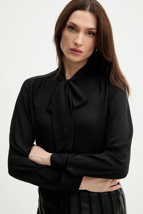 Silvian Heach koszula ELIRA czarny GPP26192CA