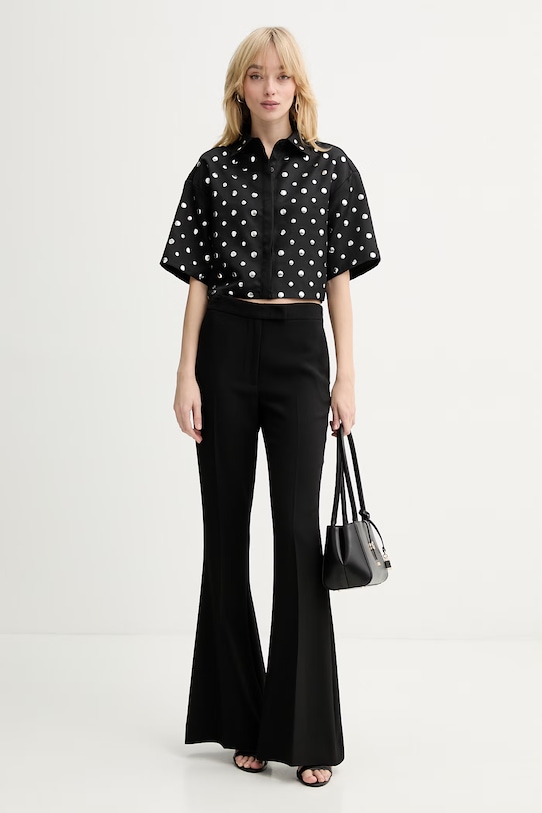 Silvian Heach koszula NIPOLIS GPP26471CA czarny ZS26