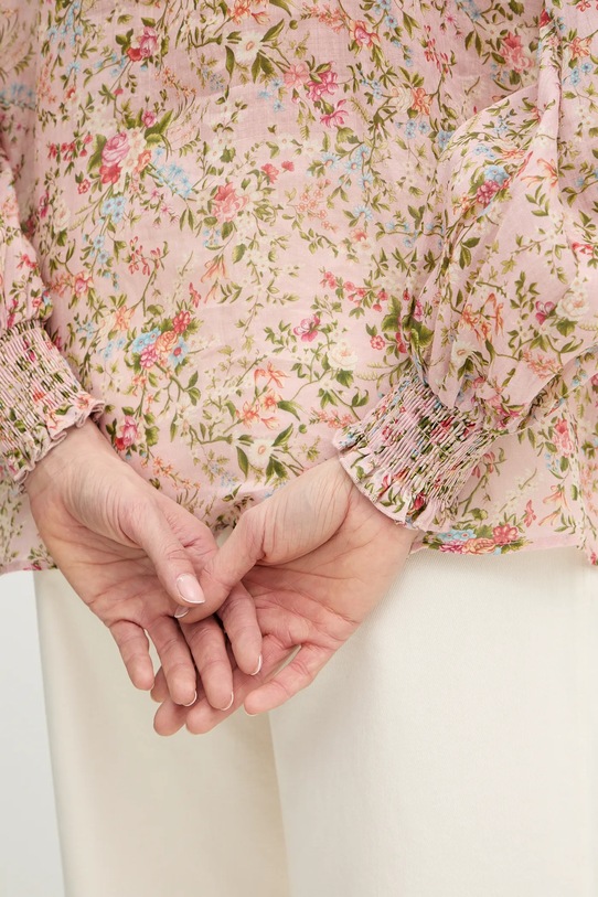 Silvian Heach koszula SPARTA GPP26363BL różowy