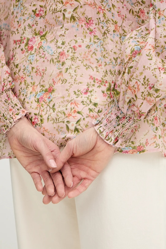 Silvian Heach koszula SPARTA GPP26363BL różowy