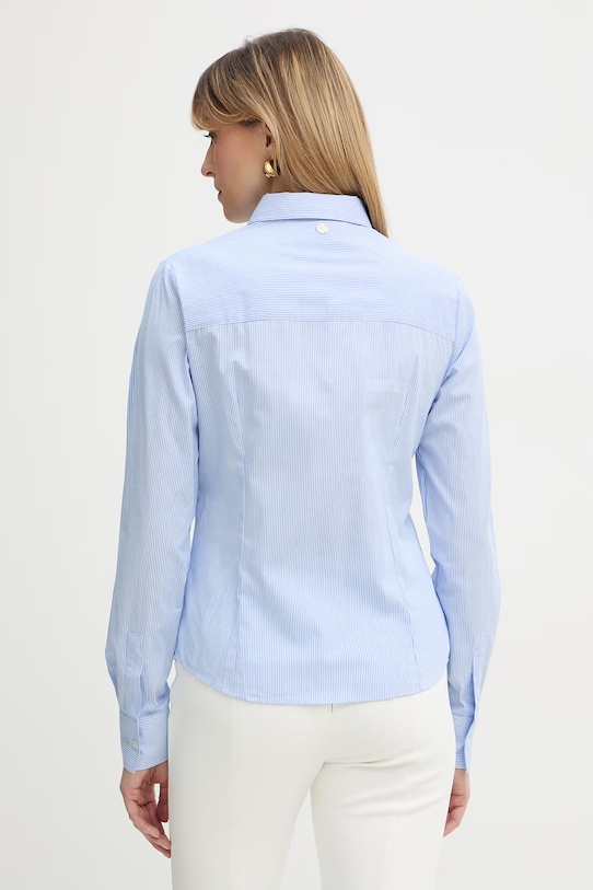 Odzież Silvian Heach koszula bawełniana CALENI GPP26167CA niebieski