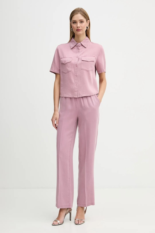 Silvian Heach koszula AMARA GPP26089CA różowy ZS26