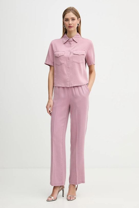 Silvian Heach koszula AMARA GPP26089CA różowy ZS26