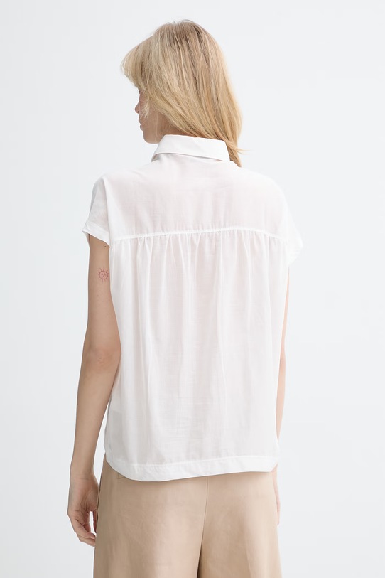 Odzież Marc O'Polo koszula damska bawełniana 5000014208 beżowy