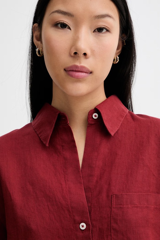 Marc O'Polo ing női vászon burgundia 5000014059