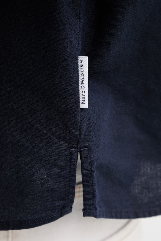 Marc O'Polo safari košile dámská se lnem 5000009839 námořnická modř