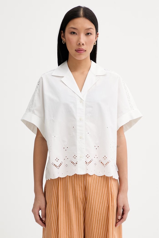 Marc O'Polo košile dámská bavlněná bílá 5000010103