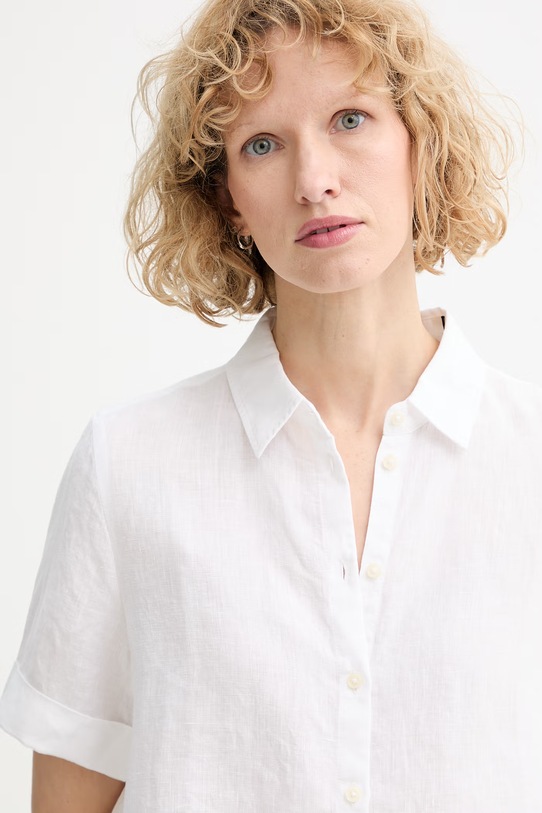 Marc O'Polo koszula safari damska lniana biały 5000014553