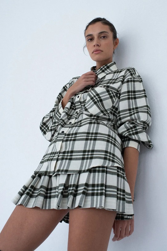 Muuv. női pamut ing NUE koszula.NUE bézs ZS26