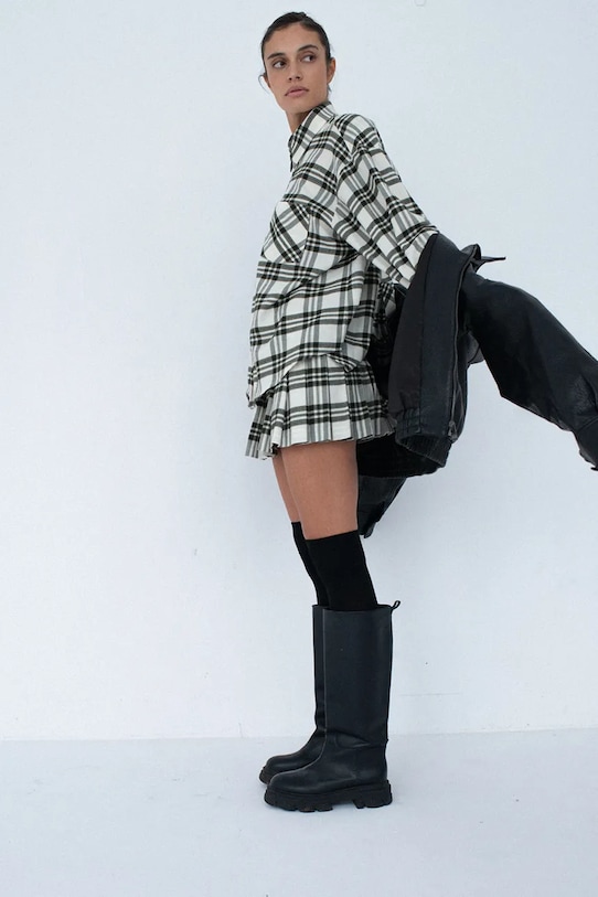 Muuv. női pamut ing NUE bézs koszula.NUE