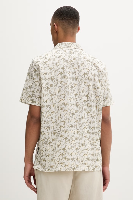 Odzież Marc O'Polo koszula męska bawełniana 5000013941 beżowy