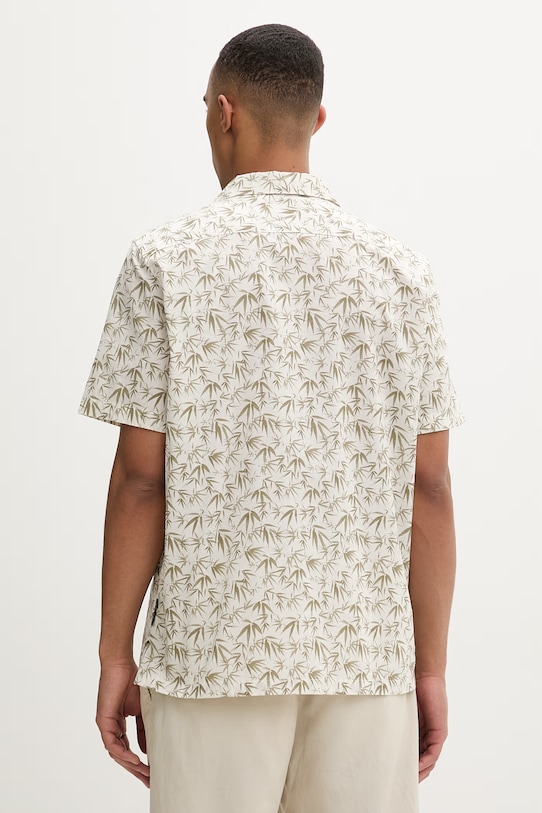 Odzież Marc O'Polo koszula męska bawełniana 5000013941 beżowy